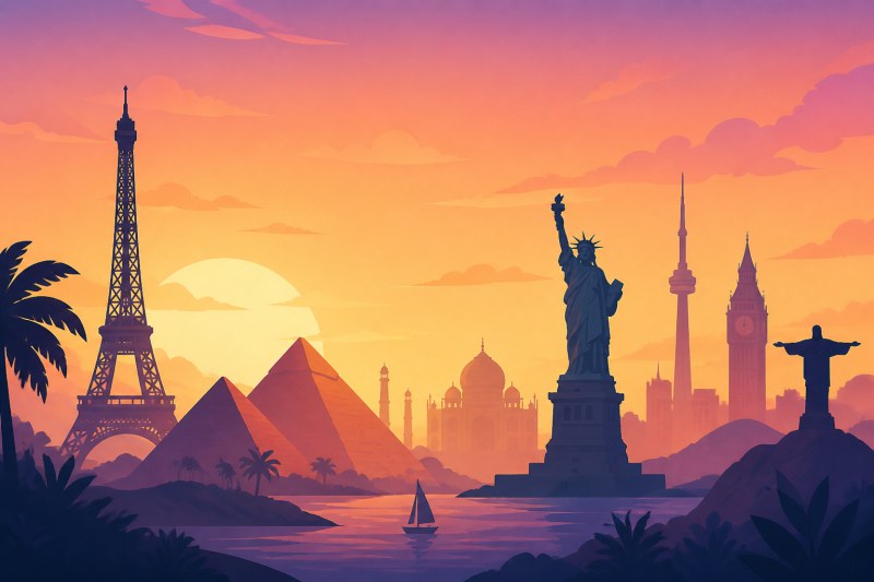World Landmarks Quiz: How Well Do You Travel? - AnyQuizi