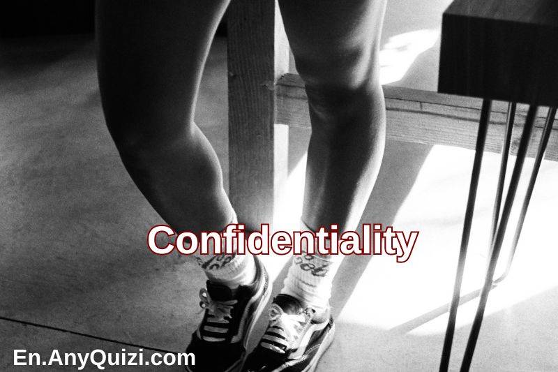 Confidentiality Test  - AnyQuizi
