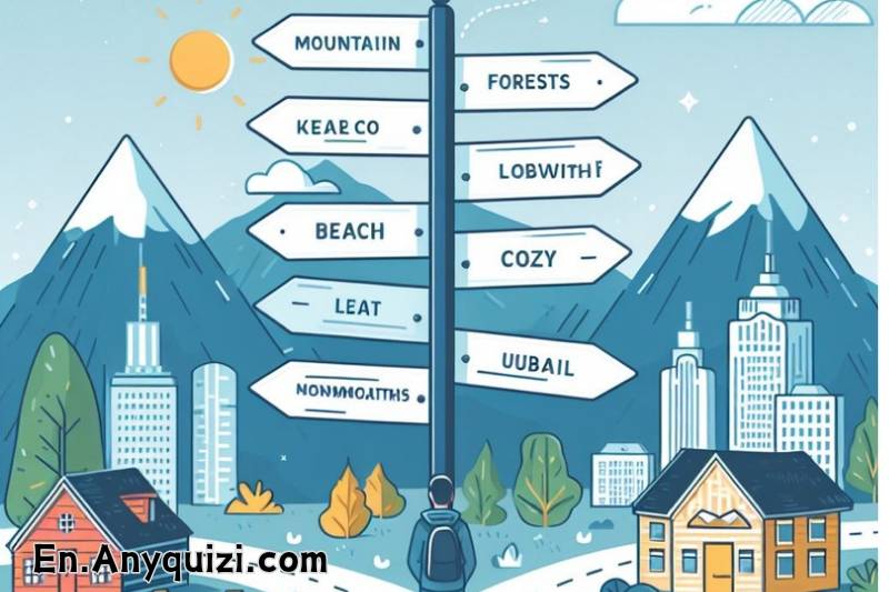 Discover Your Ideal Living Place  - AnyQuizi