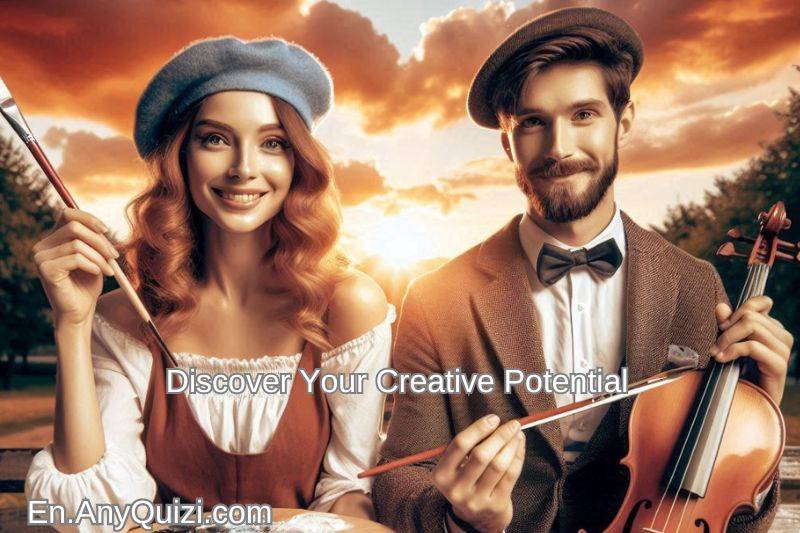 Test Your Creativity: Discover Your Creative Potential  - AnyQuizi