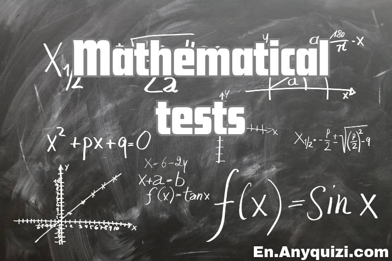 Math Tests - Practice Your Math Skills  - AnyQuizi