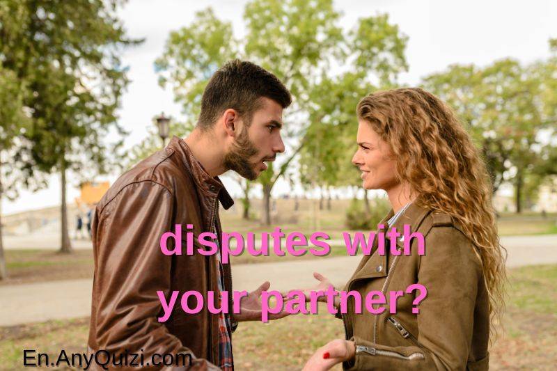 Do you succeed in resolving disputes with your partner?