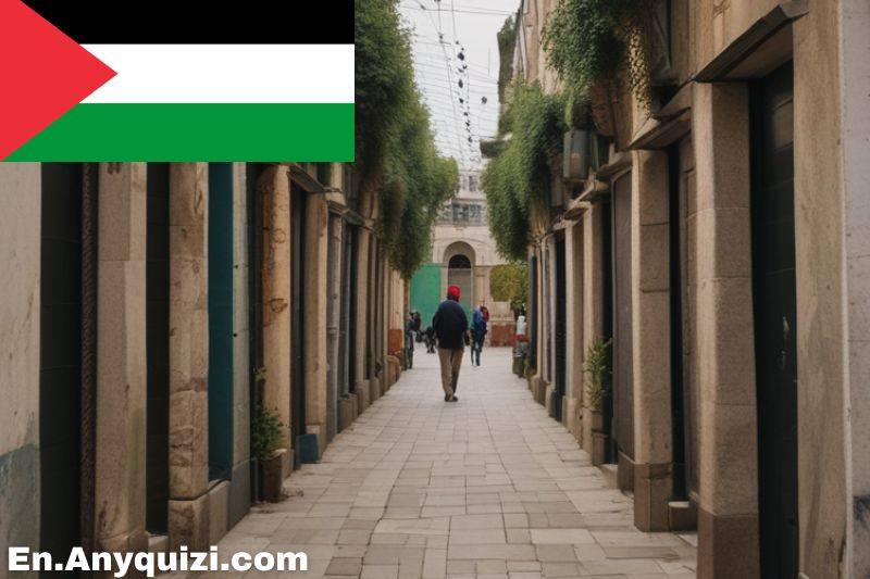 Information test about Palestine  - AnyQuizi