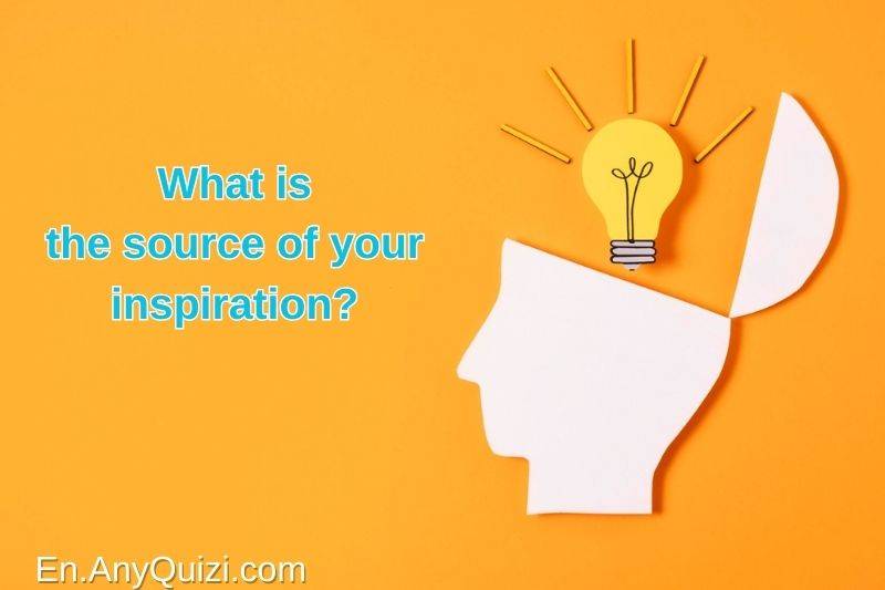Discover Your Source of Inspiration with This Test