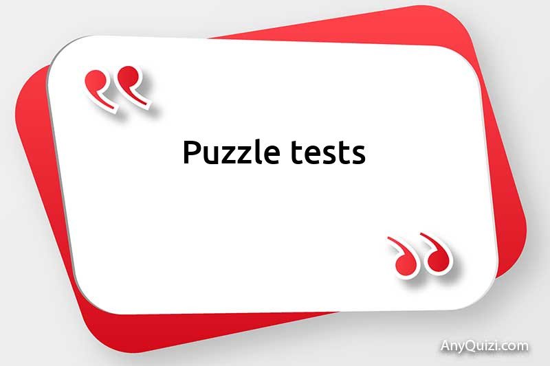 Puzzle tests